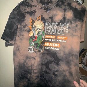 My Hero Academia Katsuki Bakugo graphic t-shirt men’s size medium